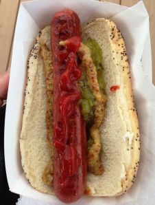 Better Sausage Party!  Real Chicago dogs fueled the final leg.