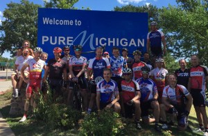 Here's a nice picture before Jeremy was assaulted by a homeless lady because his bike was in her way...